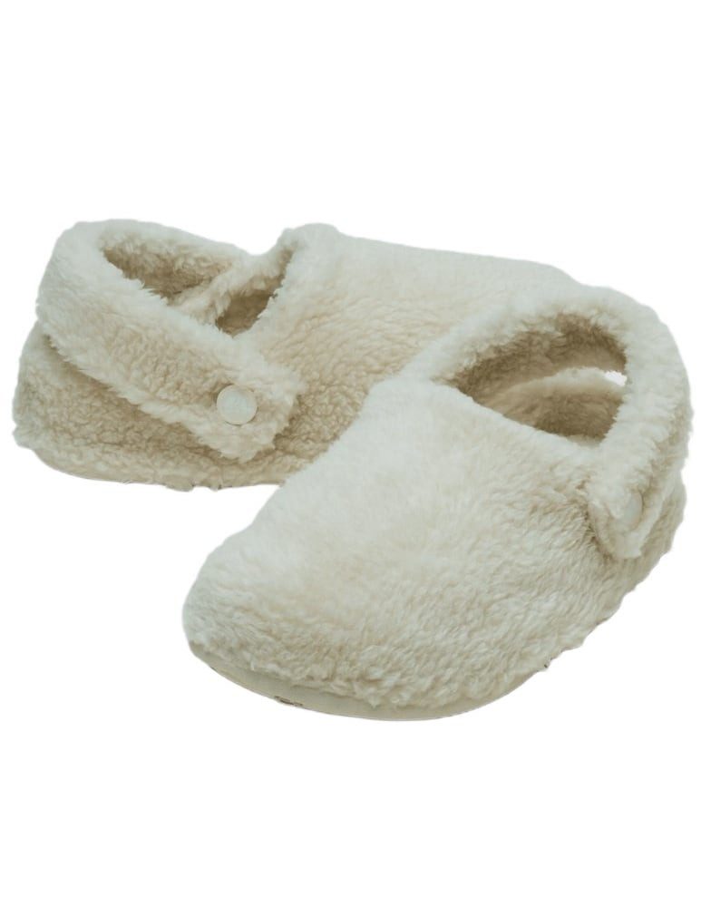 Classic Cozzzy Slipper (Kunstfell, warm) naturweiss Kleinkinder Hausschuh