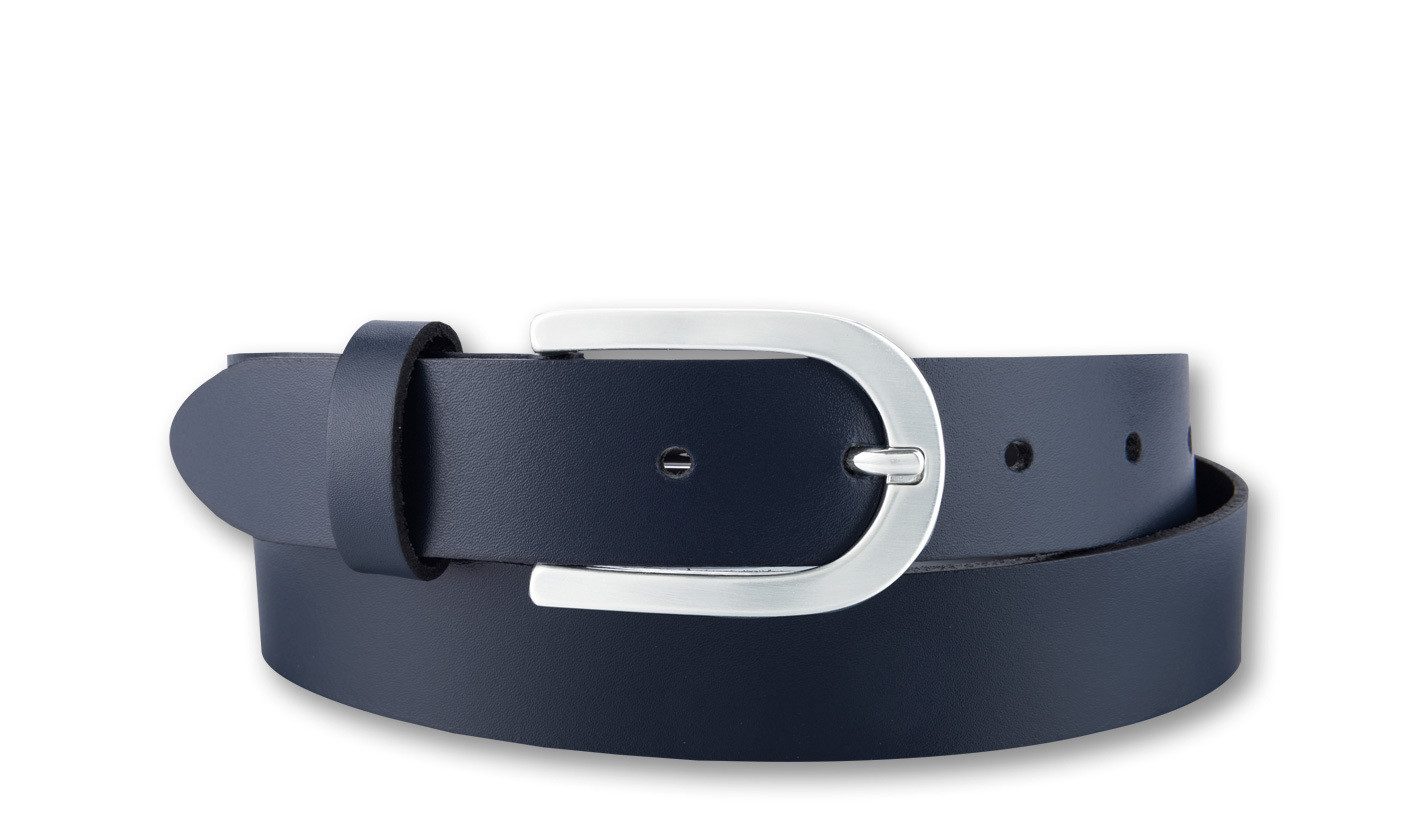 BERND GÖTZ Ledergürtel Ledergürtel mit stilvoller Schließe in Hufeisenform günstig online kaufen