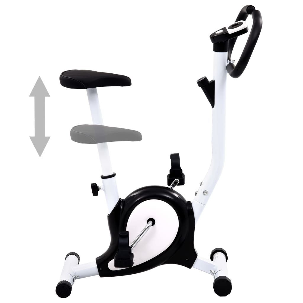 vidaXL Heimtrainer, mit Riemenantrieb Schwarz