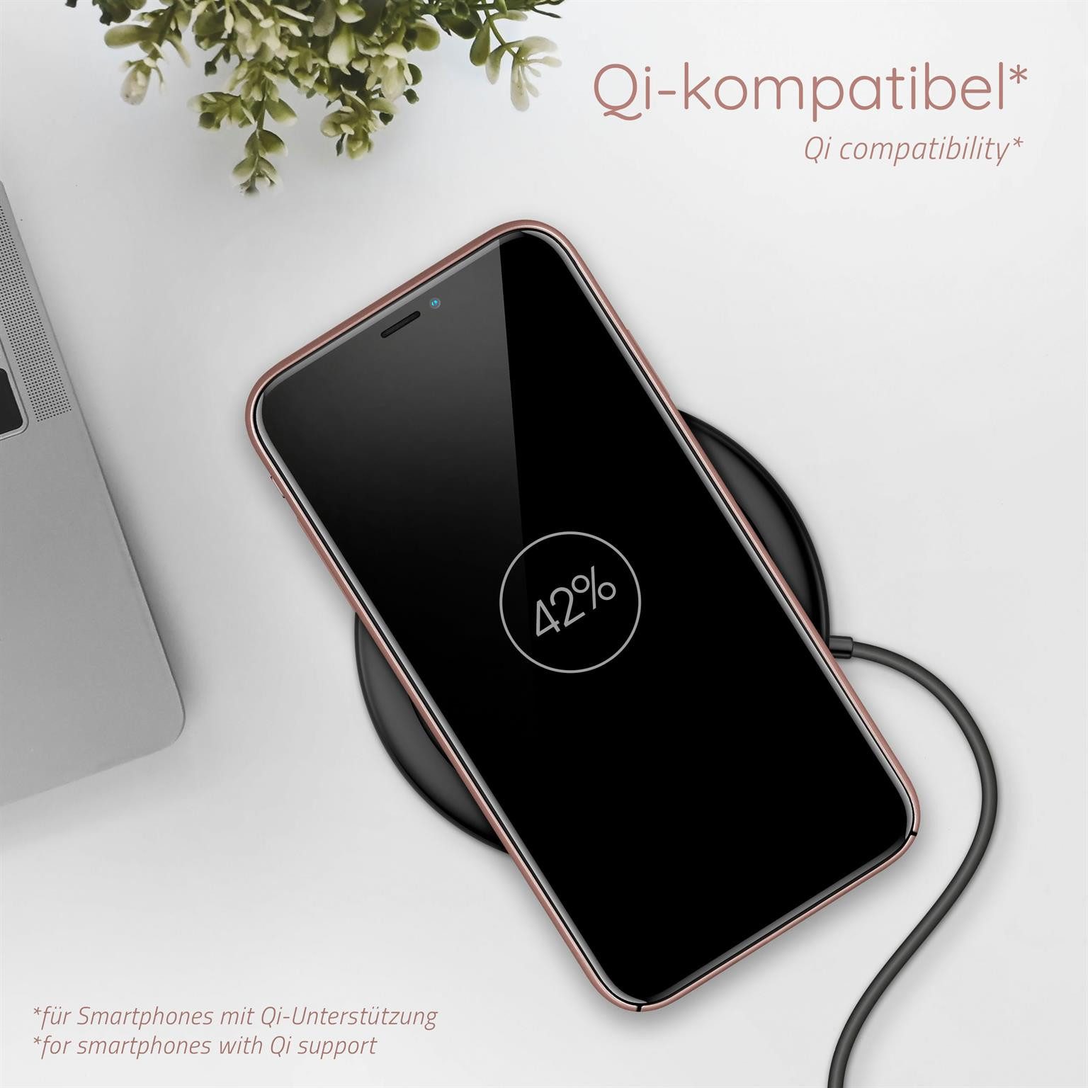 moex Handyhülle moex® Alpha Case für Apple iPhone XS Max, Hülle ultra dünn, Hardcase Back Cover, Schutzhülle Minimalistisch