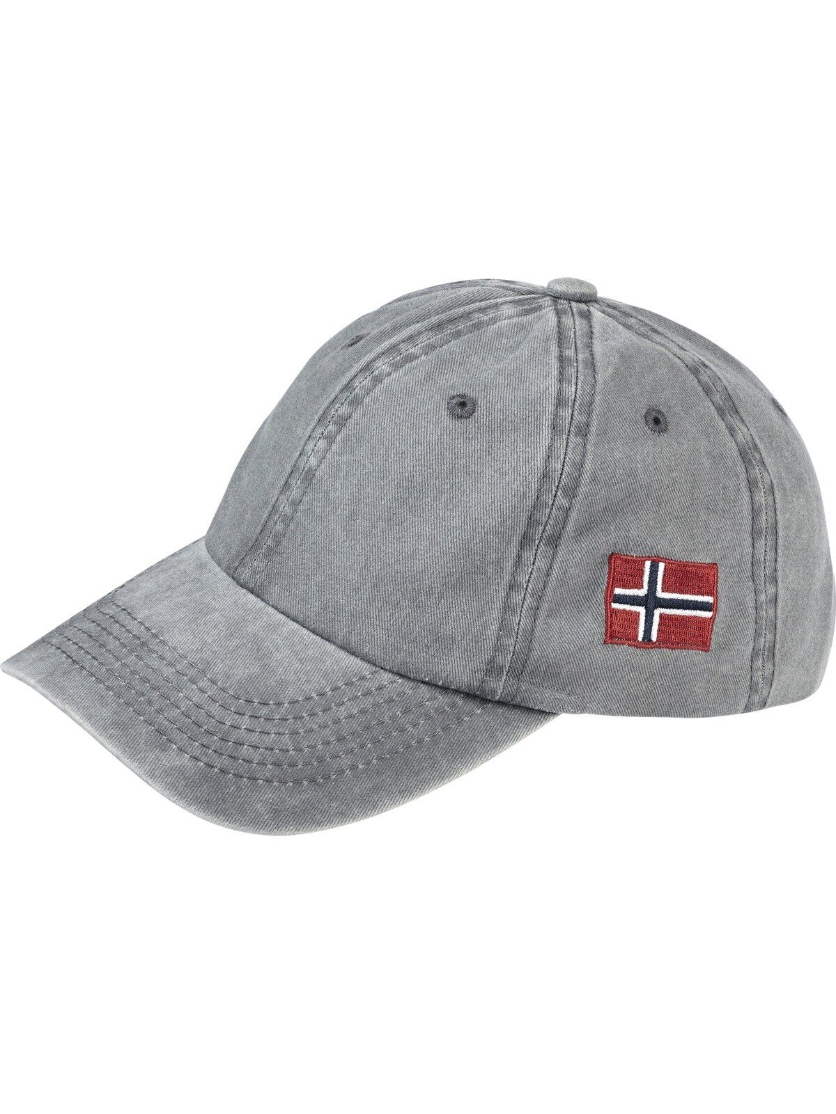 jan vanderstorm Baseball Cap KUNOLF (1-St) Used-Optik mit Klettverschluss