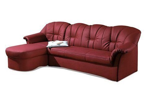 DOMO collection Ecksofa Papenburg, zeitlose Rückensteppung, günstig online kaufen