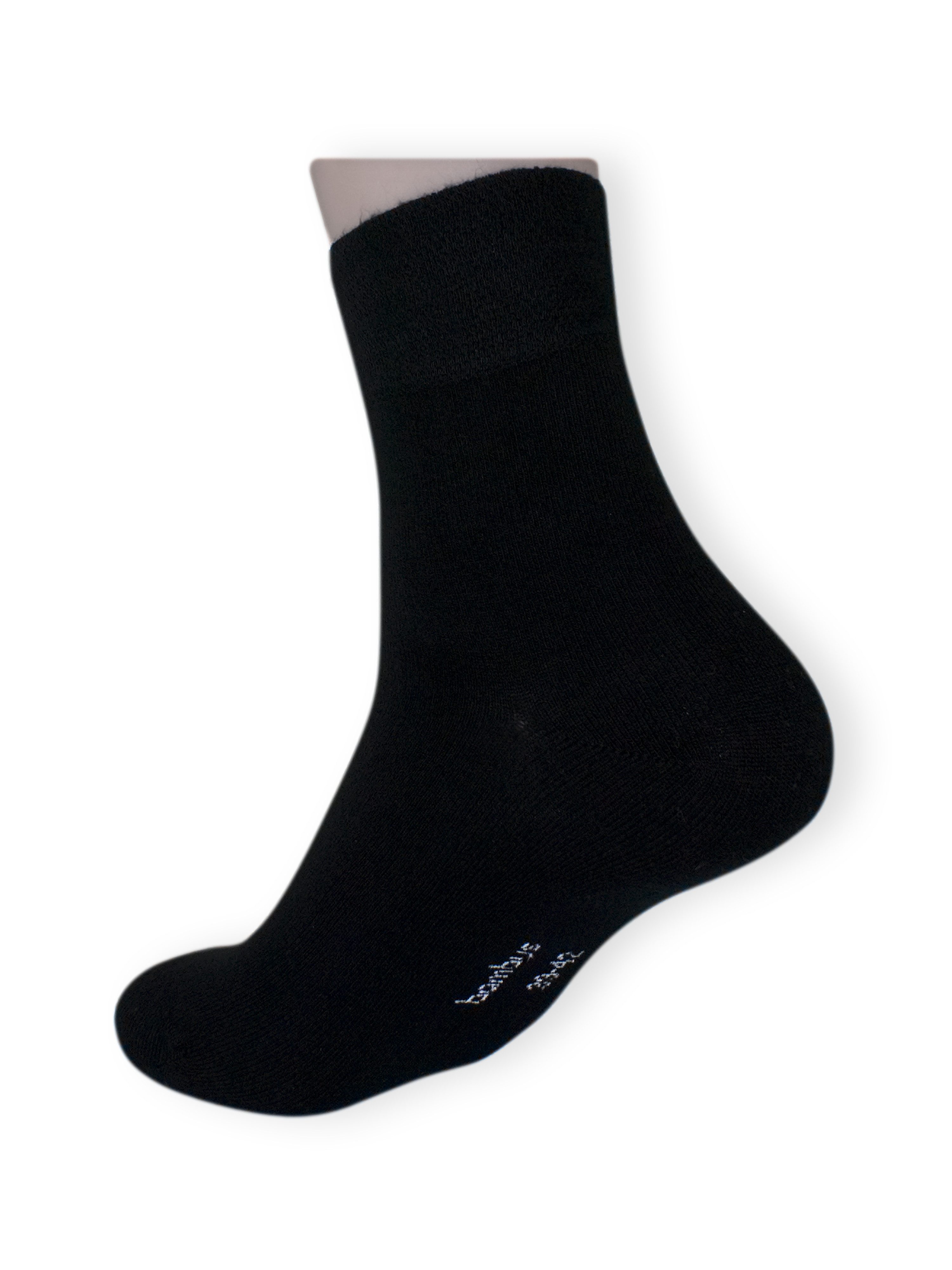Die Sockenbude Kurzsocken BAMBUS (Bund, 3-Paar, grau, blau, schwarz) mit weichem Komfortbund ohne Gummi