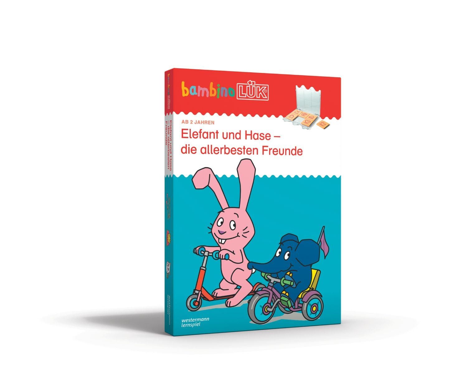 bambinoLÜK - Set - Elefant und Hase-allerbeste Freunde / diverse
