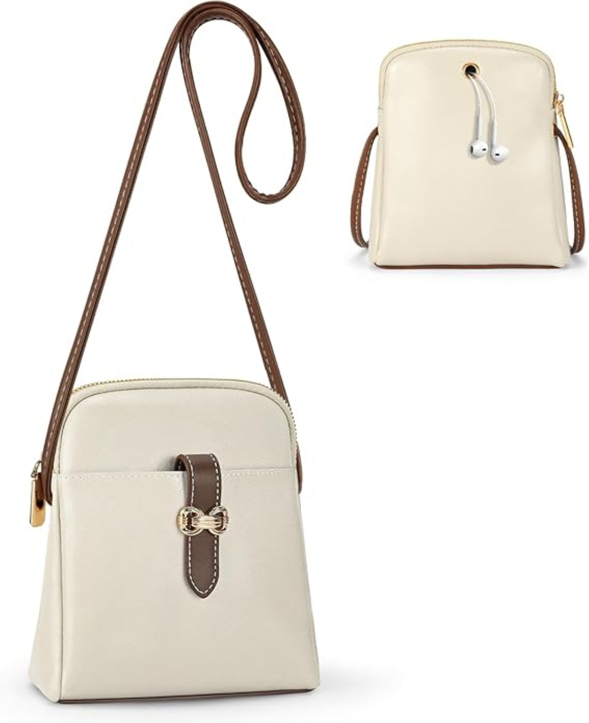 Umhängetasche Umhängetasche Damen klein Handytasche PU Leder Crossbody Tasche