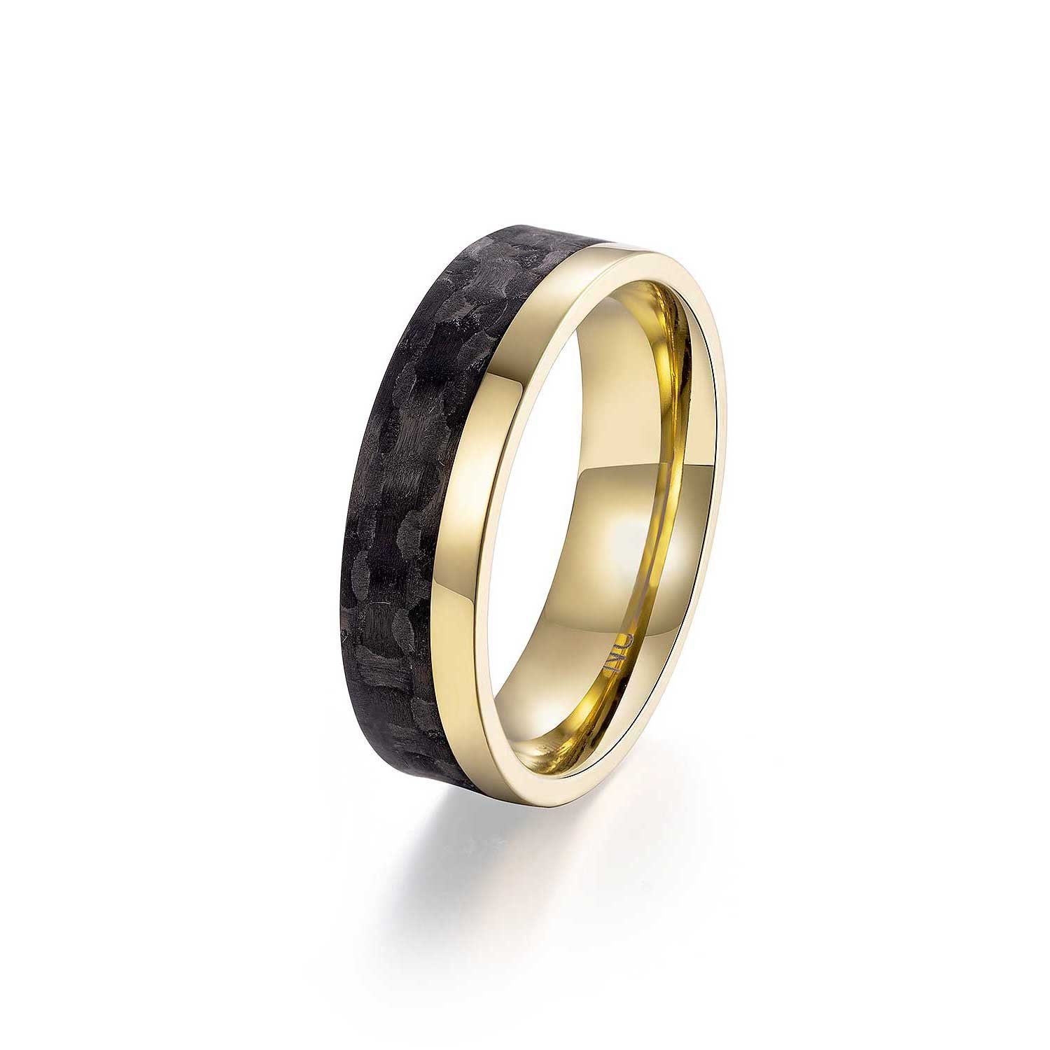 Adam & Eve Trauring Carbon/Titan - Eheringe, Partnerringe "AEC52M" ohne Zir günstig online kaufen