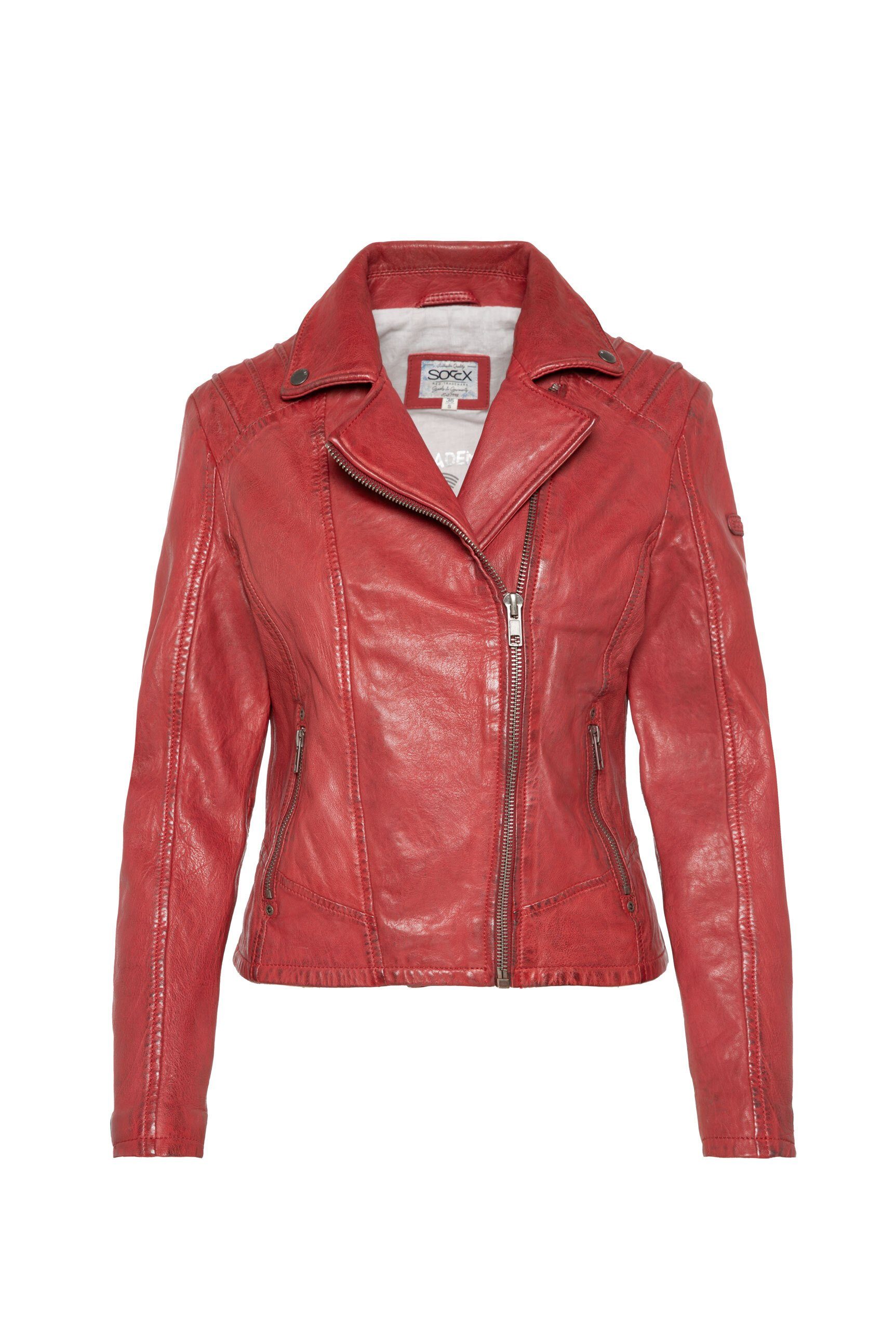 Lederjacke