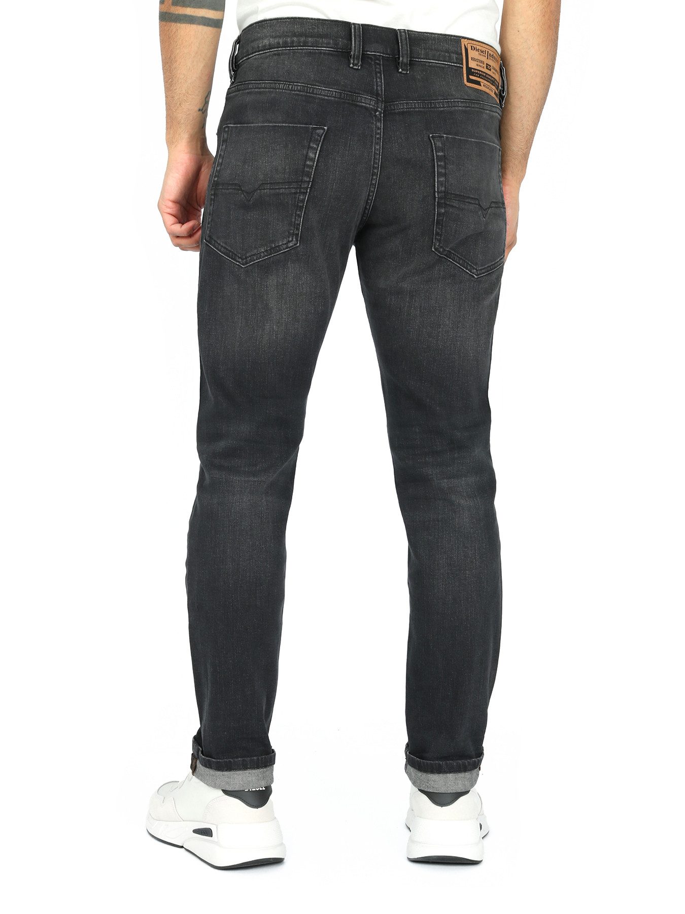 Diesel Slim-fit-Jeans Tapered Stretch Röhrenjeans - günstig online kaufen