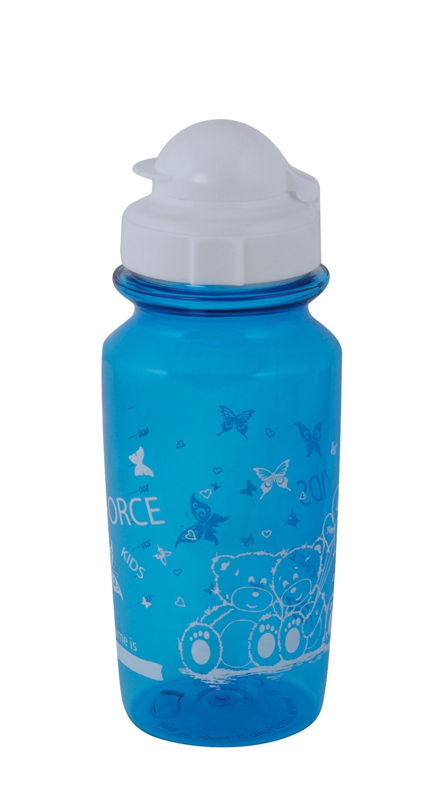 FORCE 0.5 l Flasche BEAR blau Trinkflasche FORCE