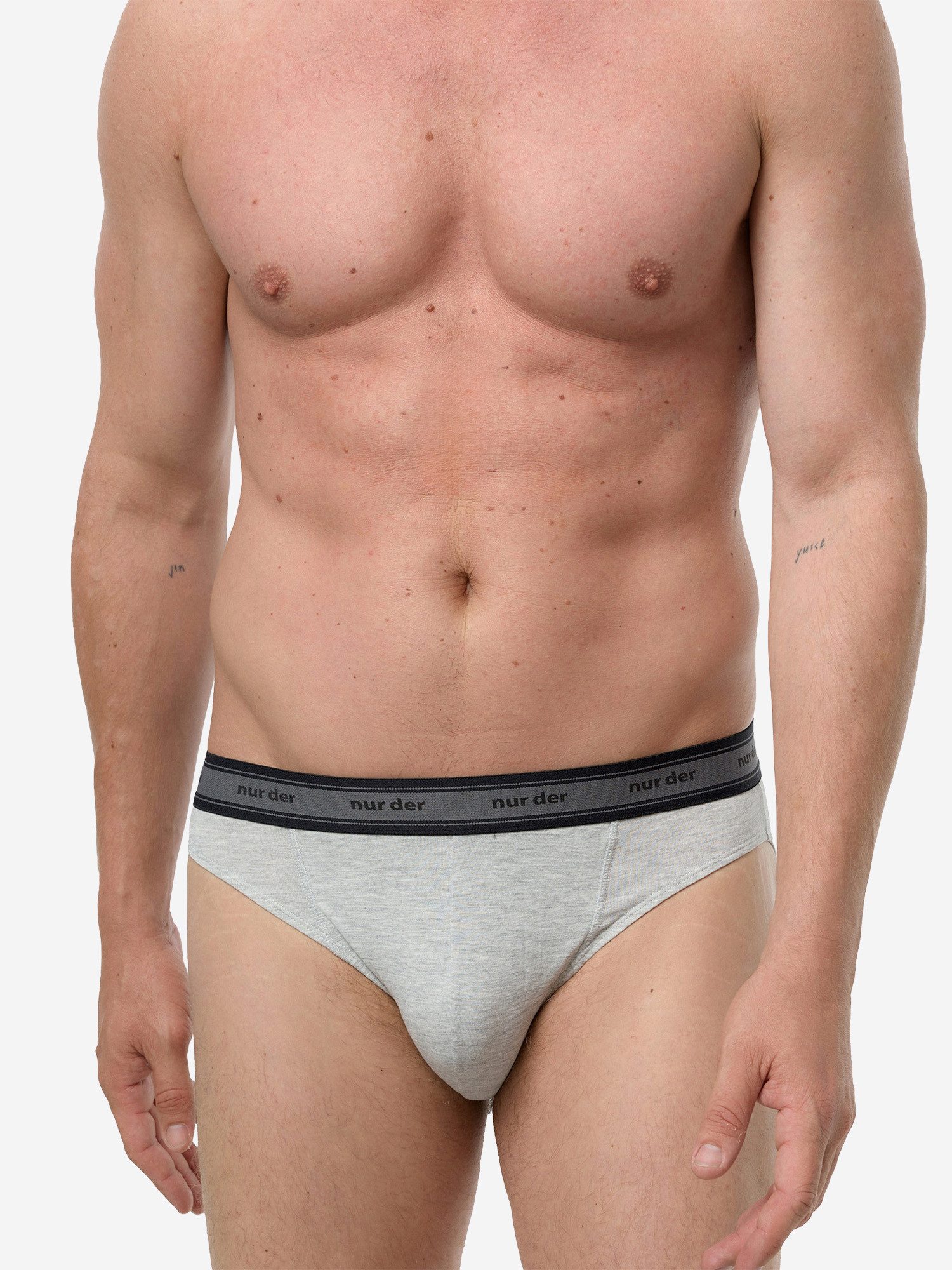 Nur Die Slip Cotton Organic Unterhose (6-St) Männer Multipack Mehrpack