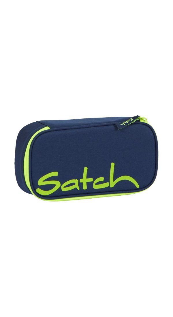 Satch Federmäppchen Schlamperbox, (2-tlg), inklusive Geodreieck und Stundenplan