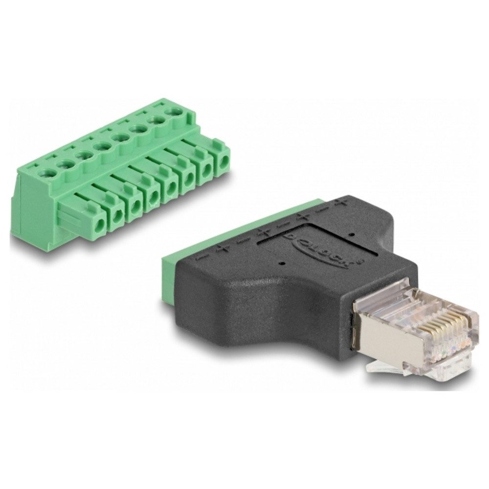 Delock Delock Netzwerk Adapter [1x RJ45-Stecker - 1x Schraubklemmen] Adapter