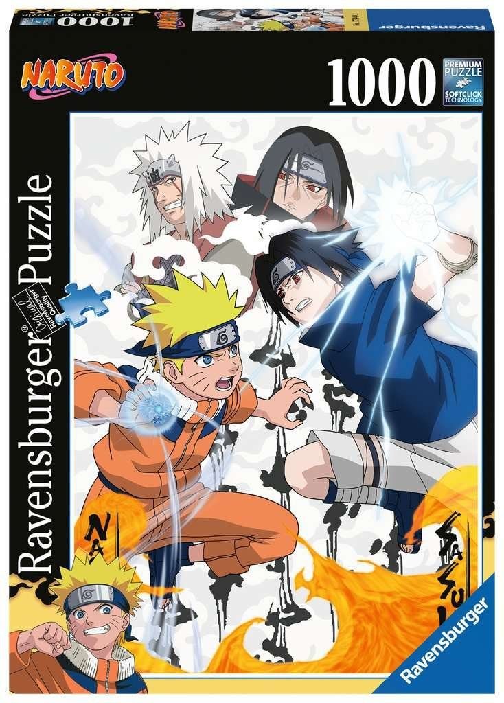 Ravensburger Пазлы Ravensburger 17449 Naruto vs. Sasuke 1000 Teile Пазлы, 1000 Пазлыteile, Made in Europe