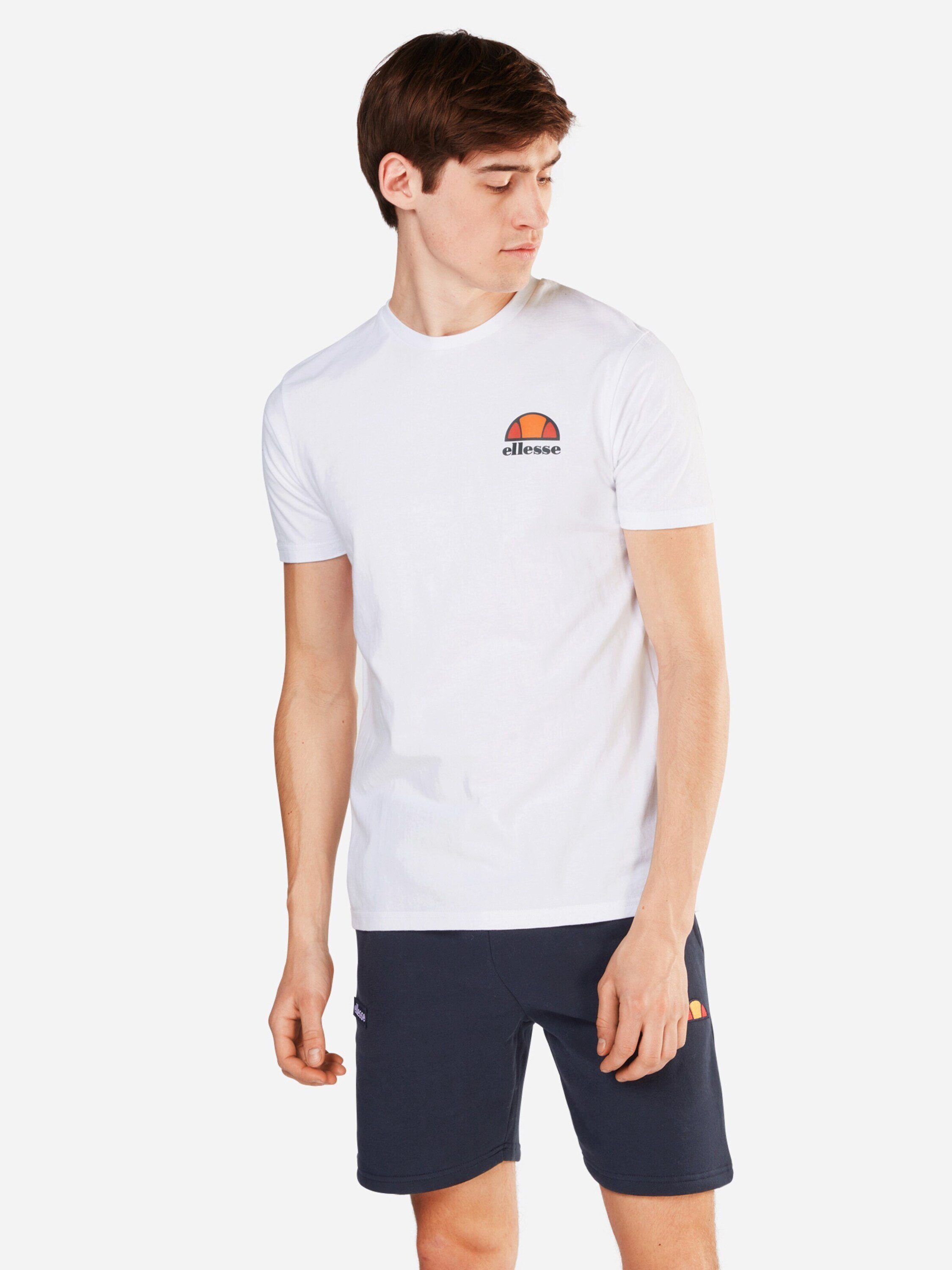Ellesse T-Shirt Canaletto (1-tlg) optic white