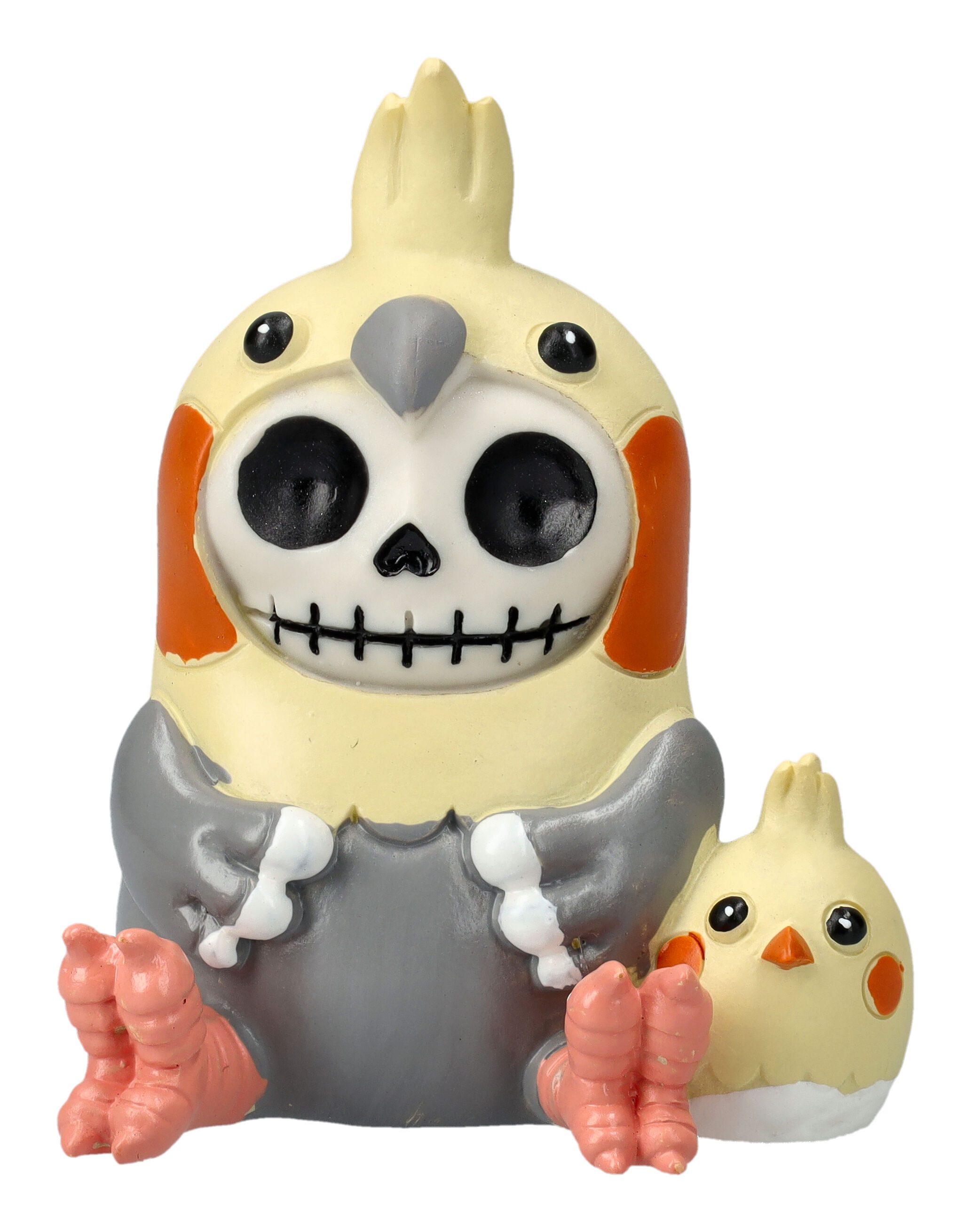 Figuren Shop GmbH Dekofigur Furrybones Figur - Nymphensittich Cheeky - Fantasy Vogel Figur Küken