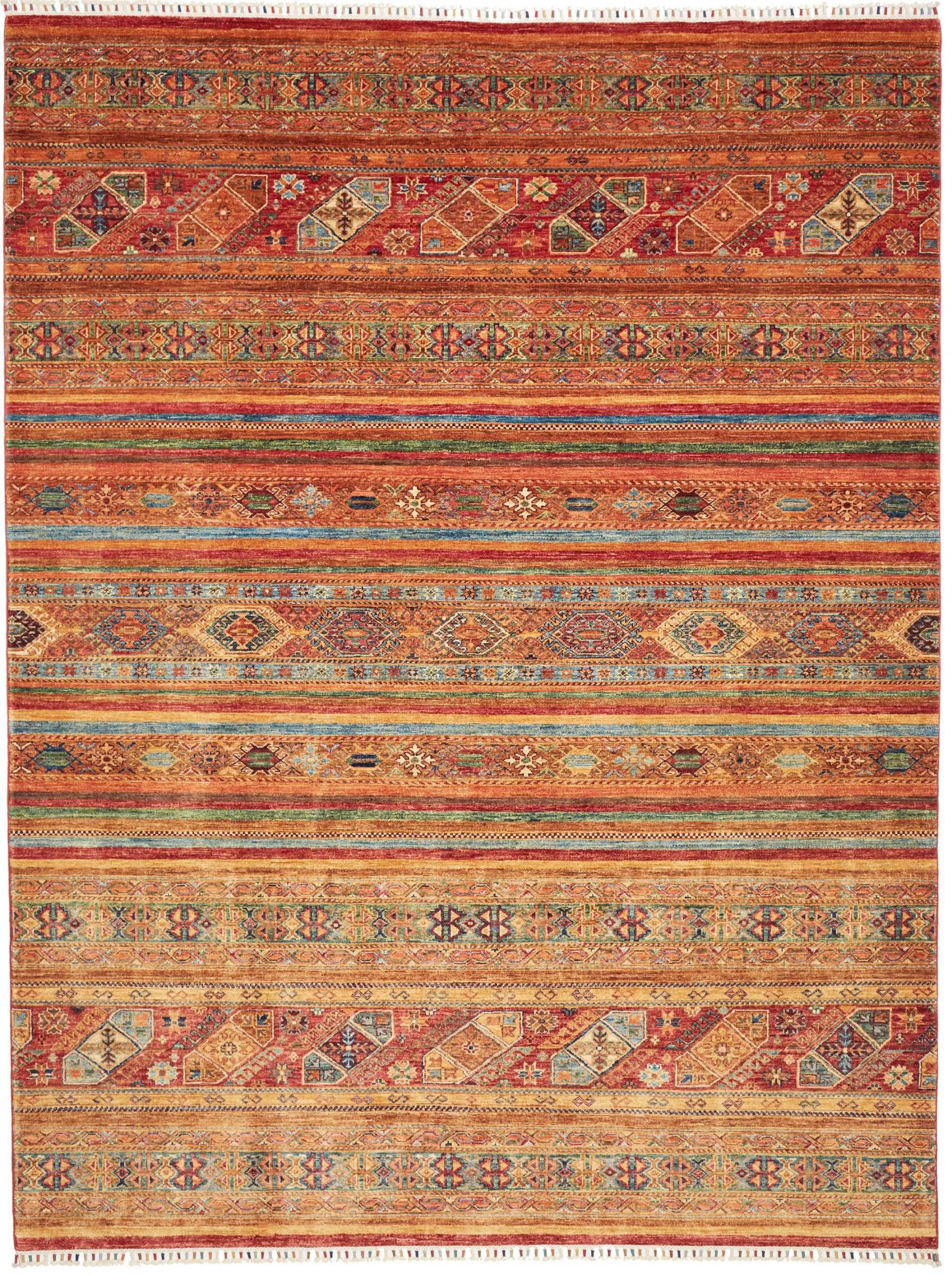 Nain Trading Orientteppich Arijana Shaal 210x279 Handgeknüpfter Orientteppich, rechteckig, Höhe: 6 mm
