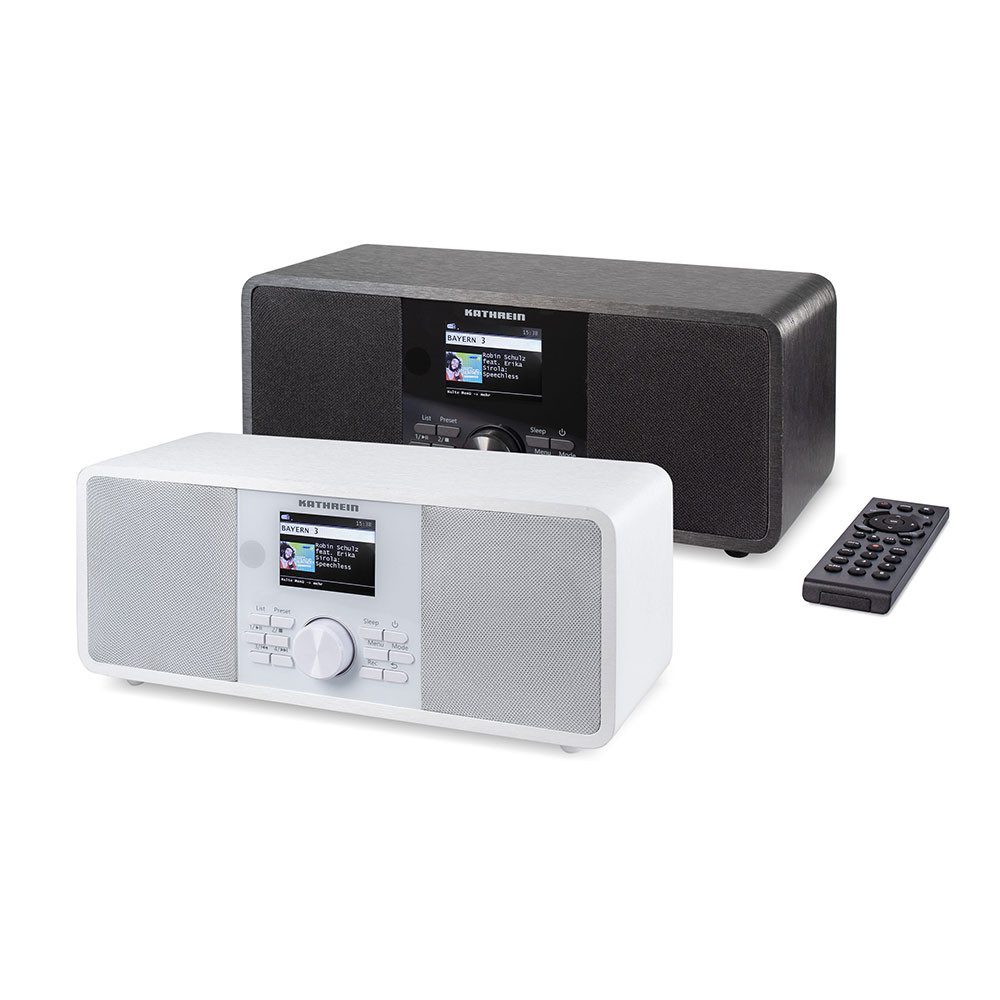 Kathrein Kathrein DAB+ link S12 weiß stereo Radio Internetradio DAB/UKW Digitalradio (DAB)