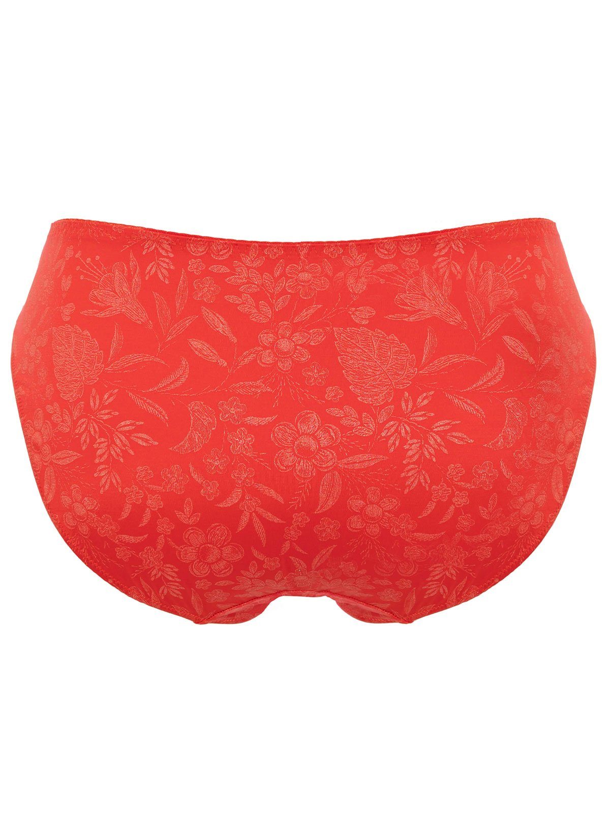 Ulla Dessous 1-St) Damen (Stück, Bikinislip Jasmin - mohnrot Slip