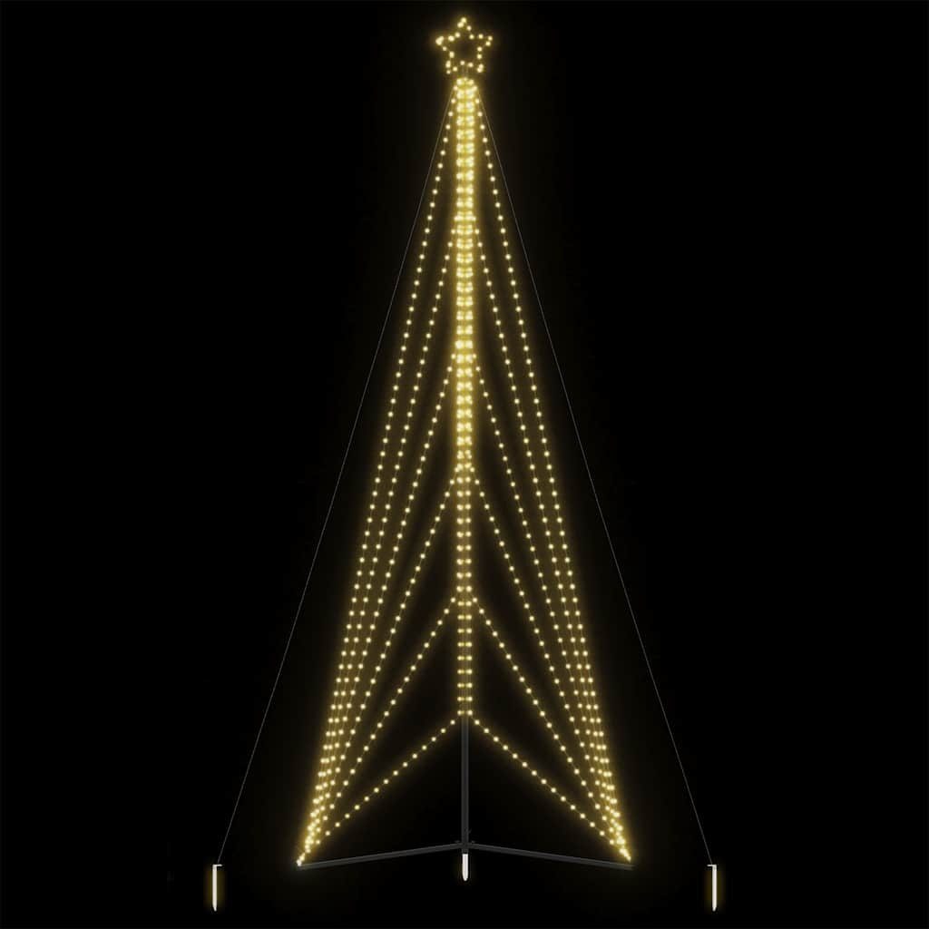 vidaXL LED Baum LED Weihnachtsbaum 861 LEDs Warmweiß 478 cm