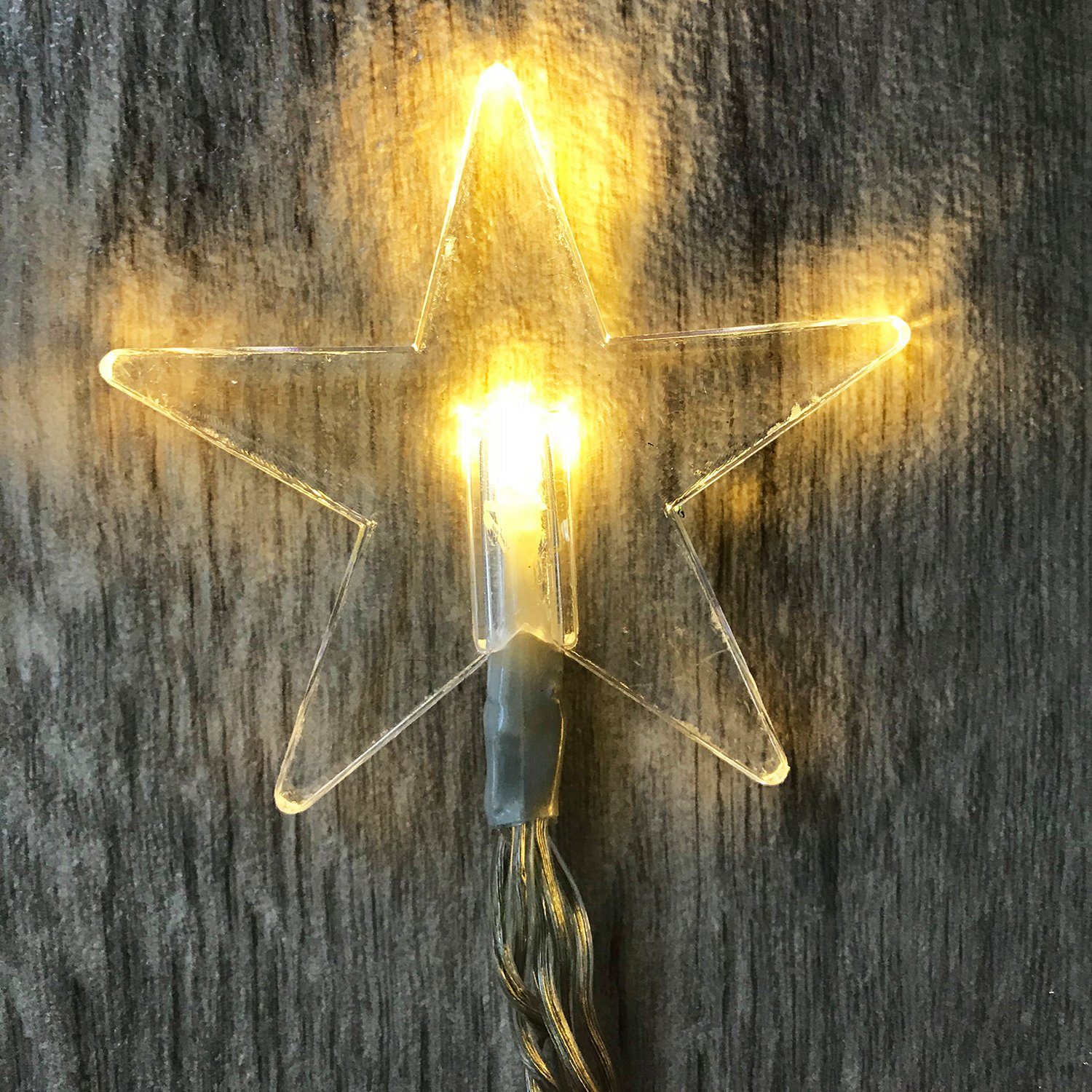 Mojawo Lichtervorhang 48er LED-Sternenkette Lichterkette Innen günstig online kaufen