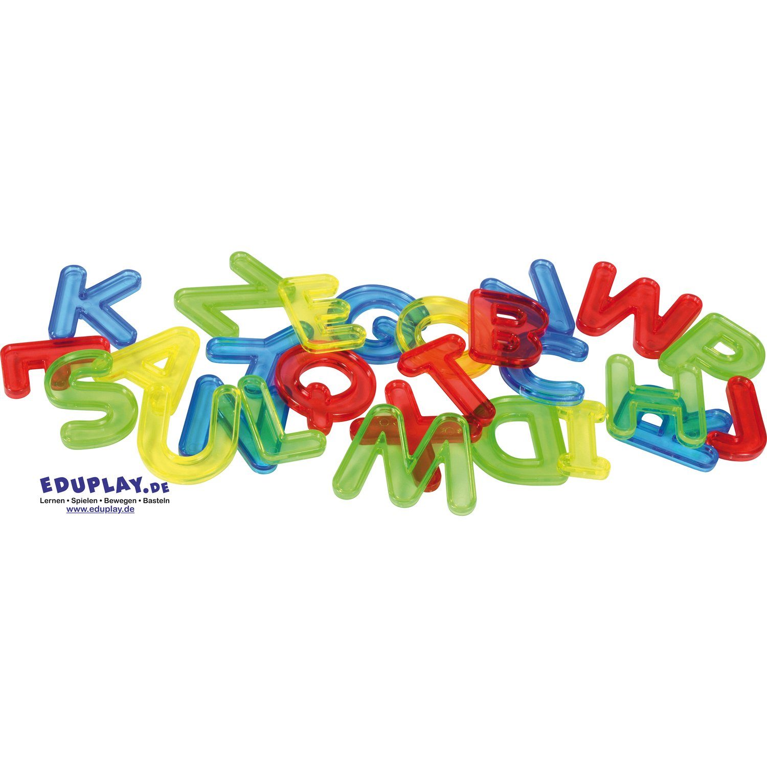 EDUPLAY Lernspielzeug Transparente Buchstaben (26-St) – Bild 2 von 5