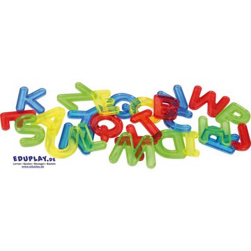 EDUPLAY Lernspielzeug Transparente Buchstaben