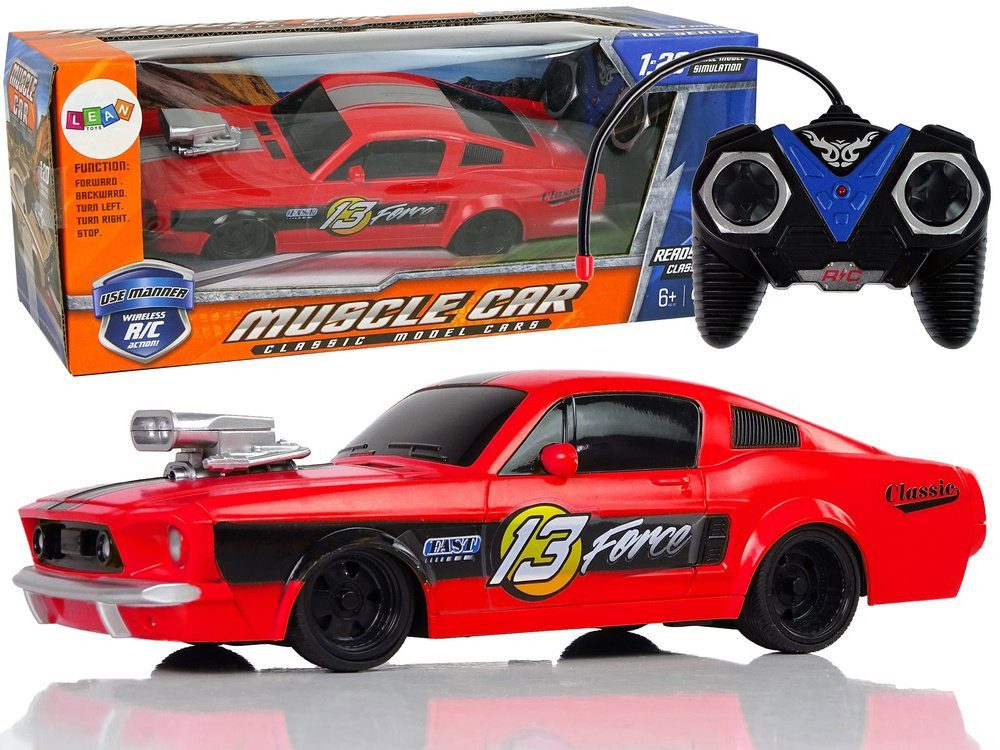 Wisam RC-Auto Ferngesteuerter Sportwagen 1:20 Red Pilot