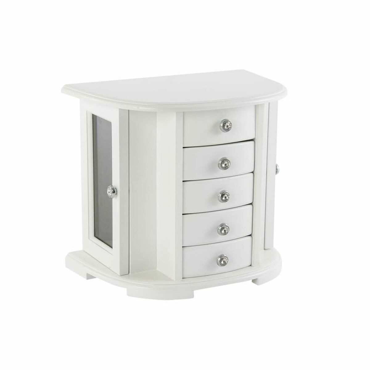 DKD Home Decor Schmuckkasten Schmuckdose Schmuckkästchen Schmuckschatulle Schmuckkiste Holz MDF 26x