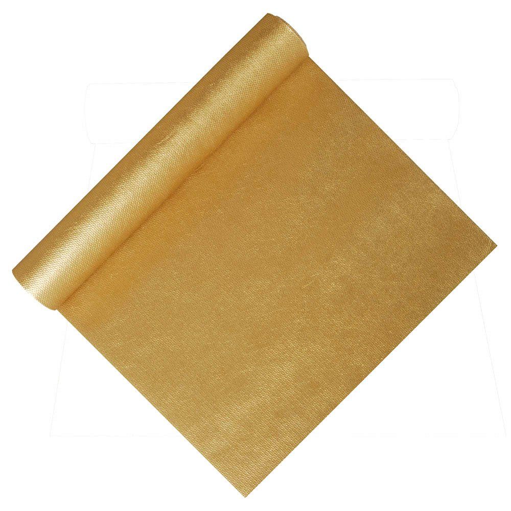 PAPSTAR Tischläufer 4,8 Meter Tischläufer Vlies SOFT SELECTION 40cm - gold, Abwaschbar