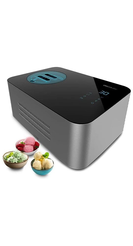 Cecotec Eismaschine Cecotec Gelacy 1500 Touch ice cream maker transparent, 1,5 l, 150 W