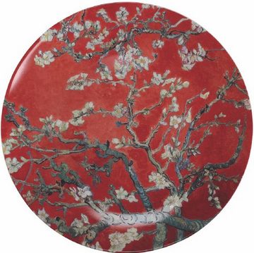 Villa d'Este Teller-Set Geschirr-Set Japanese Dream Rot (18-tlg), 6 Personen, Fine China-Porzellan, Service, Tafelservice, 18 Teile, für 6 Personen