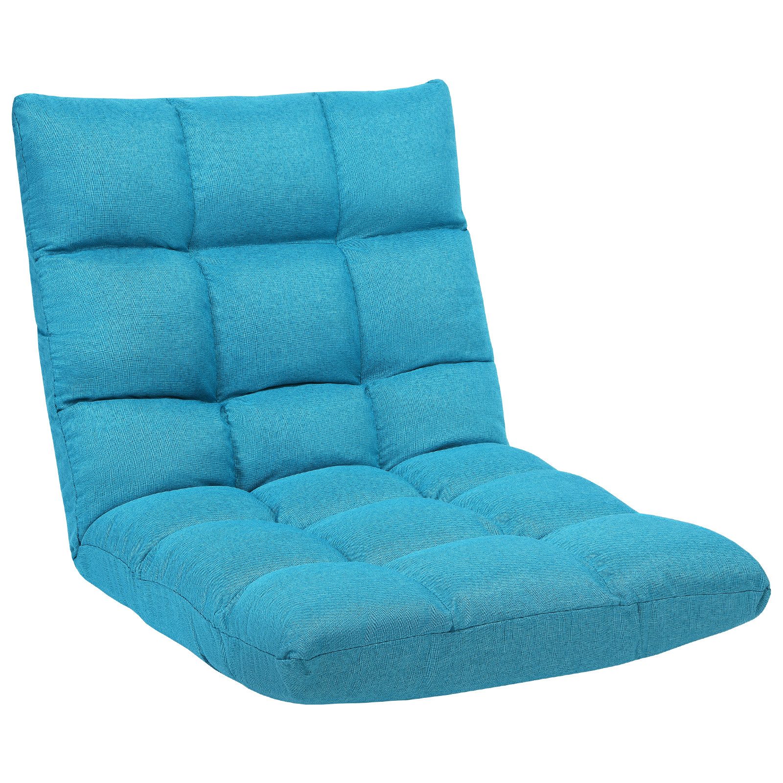 KOMFOTTEU Sessel Bodenstuhl faltbar, mit Einstellbarer Rückenlehne günstig online kaufen