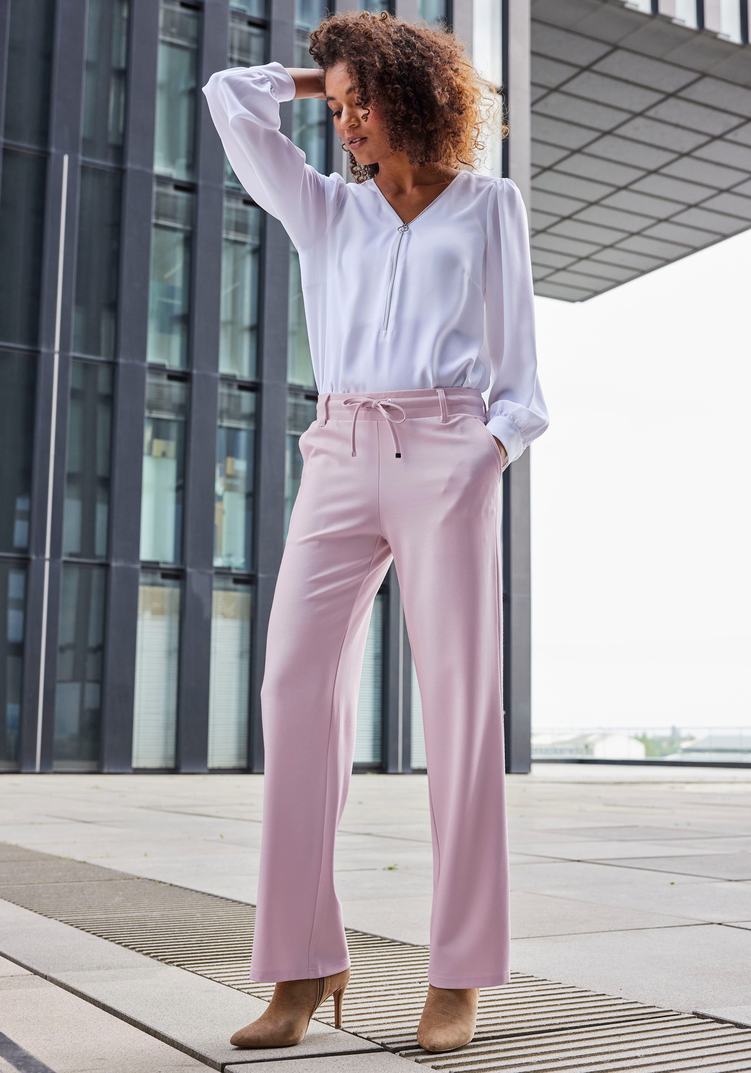 LASCANA Homewearhose in weich fließendem Material, Loungewear