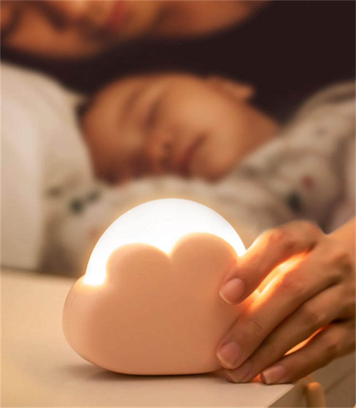 Tischlampe dekorative Nachtlicht Nachtlicht Rosa LED-Nachttischlampe, selected LED Wiederaufladbare carefully