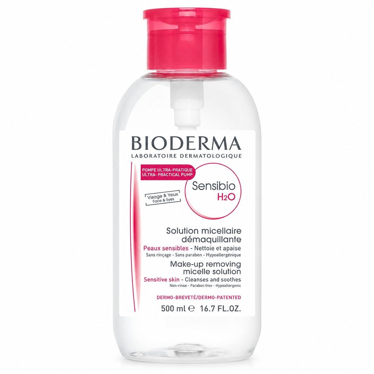 NAOS Deutschland GmbH Gesichtswasser BIODERMA Sensibio H2O Rein.Lsg.Mizellenwasser Pump