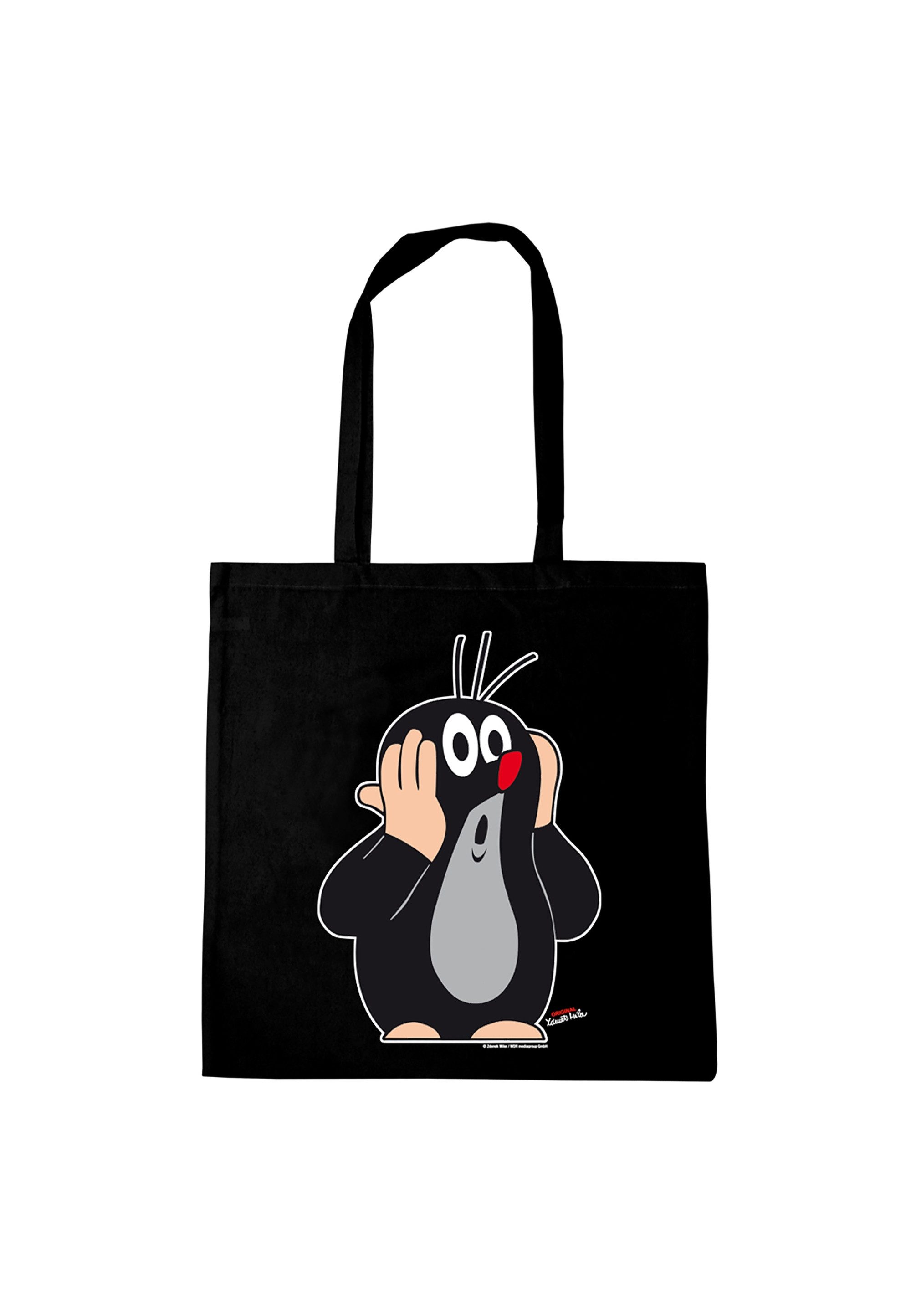 LOGOSHIRT Henkeltasche Der kleine Maulwurf - Oh!, mit coolem Motiv günstig online kaufen