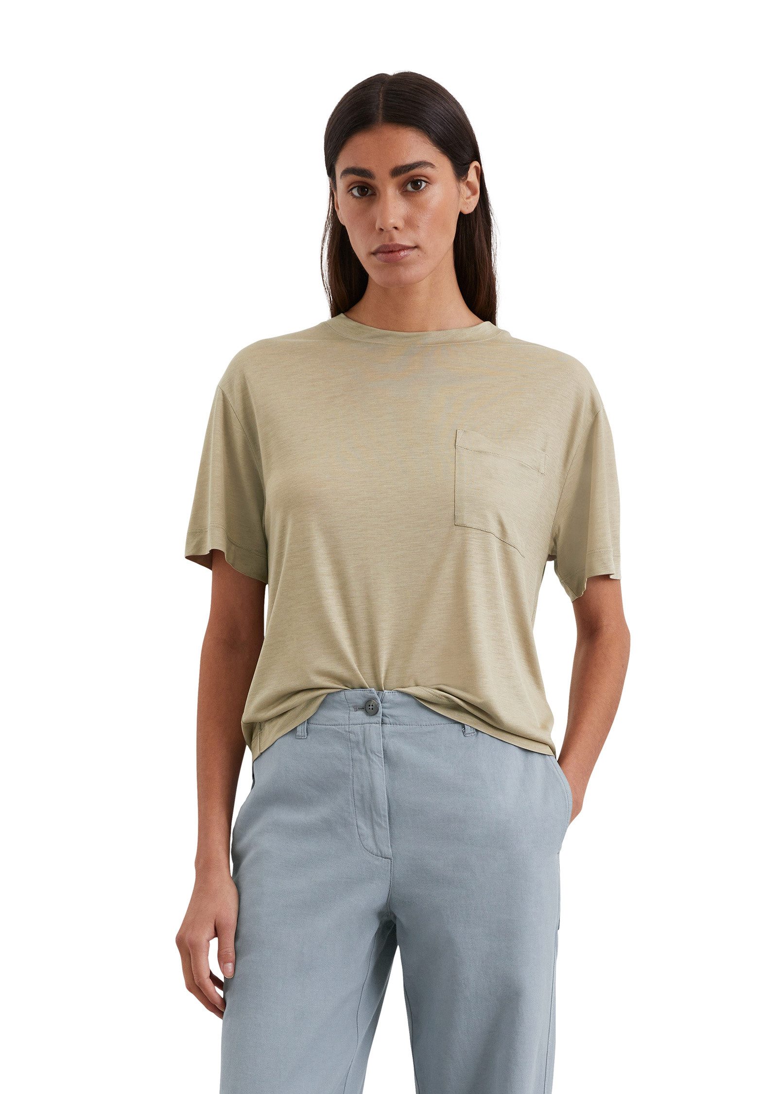Marc O'Polo T-Shirt aus LENZING™ ECOVERO™