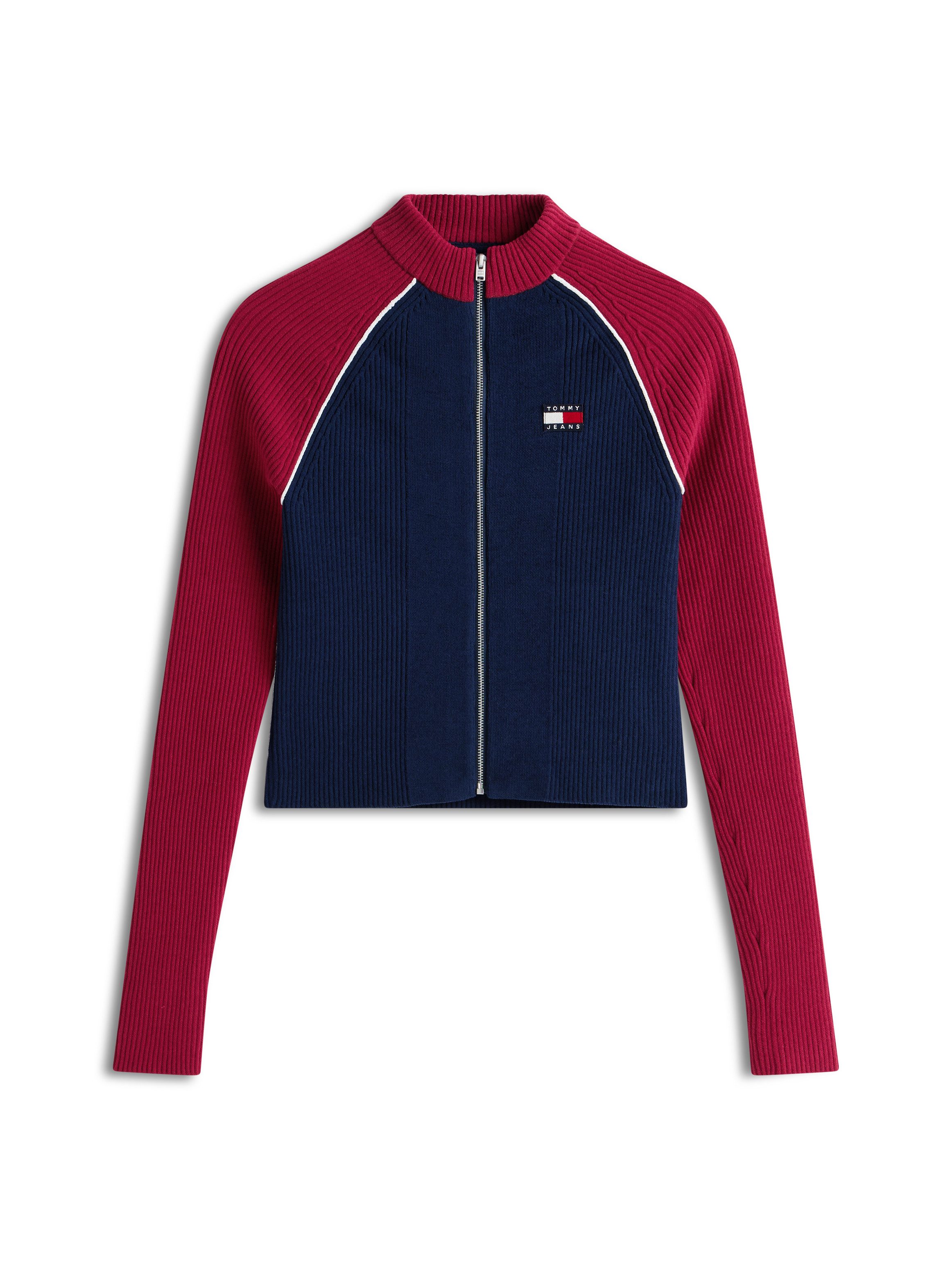 Strickjacke TJW COLORBLOCK ZIP THRU CARDIGAN