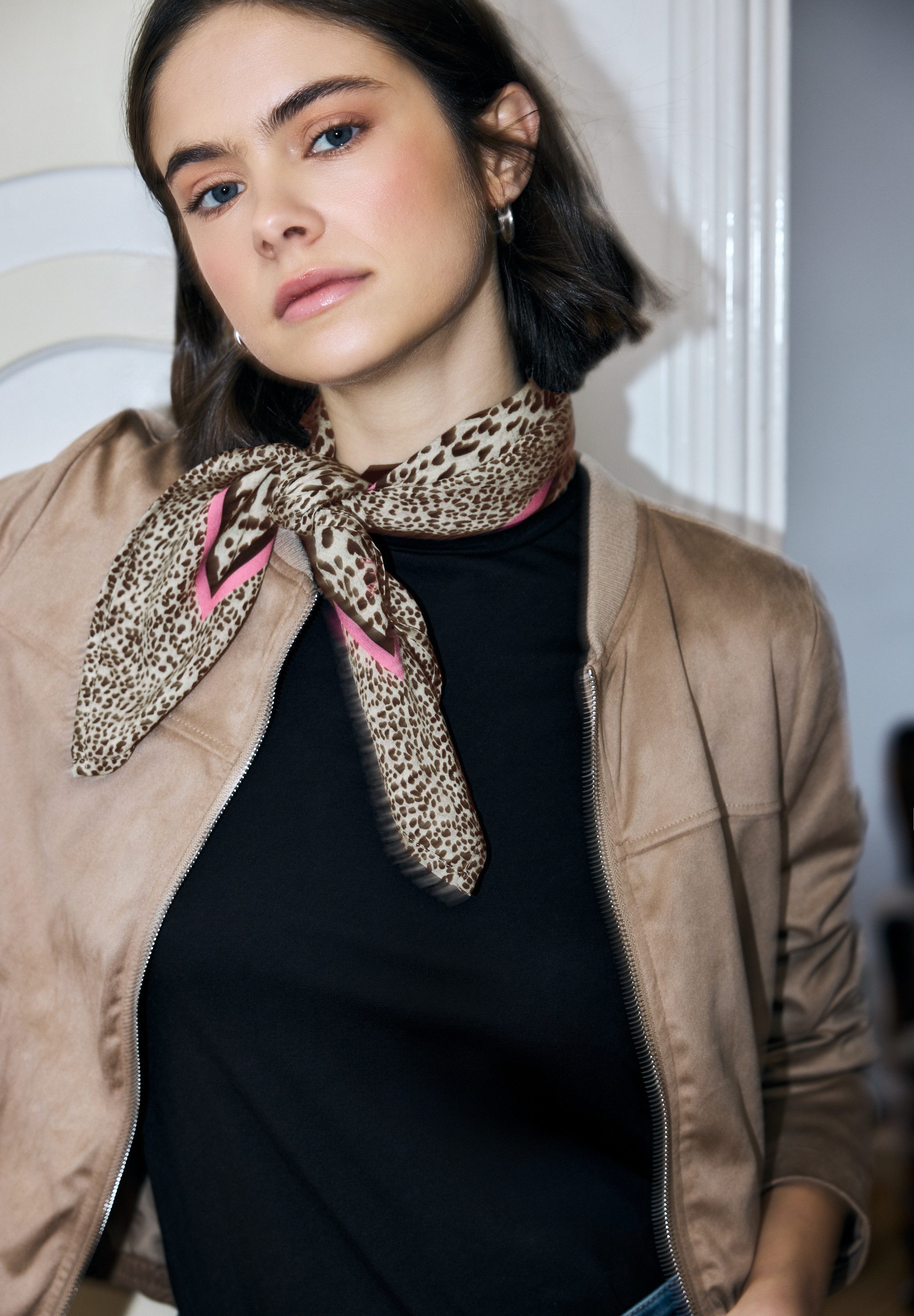 STREET ONE STUDIO Halstuch, mit Animal Print günstig online kaufen