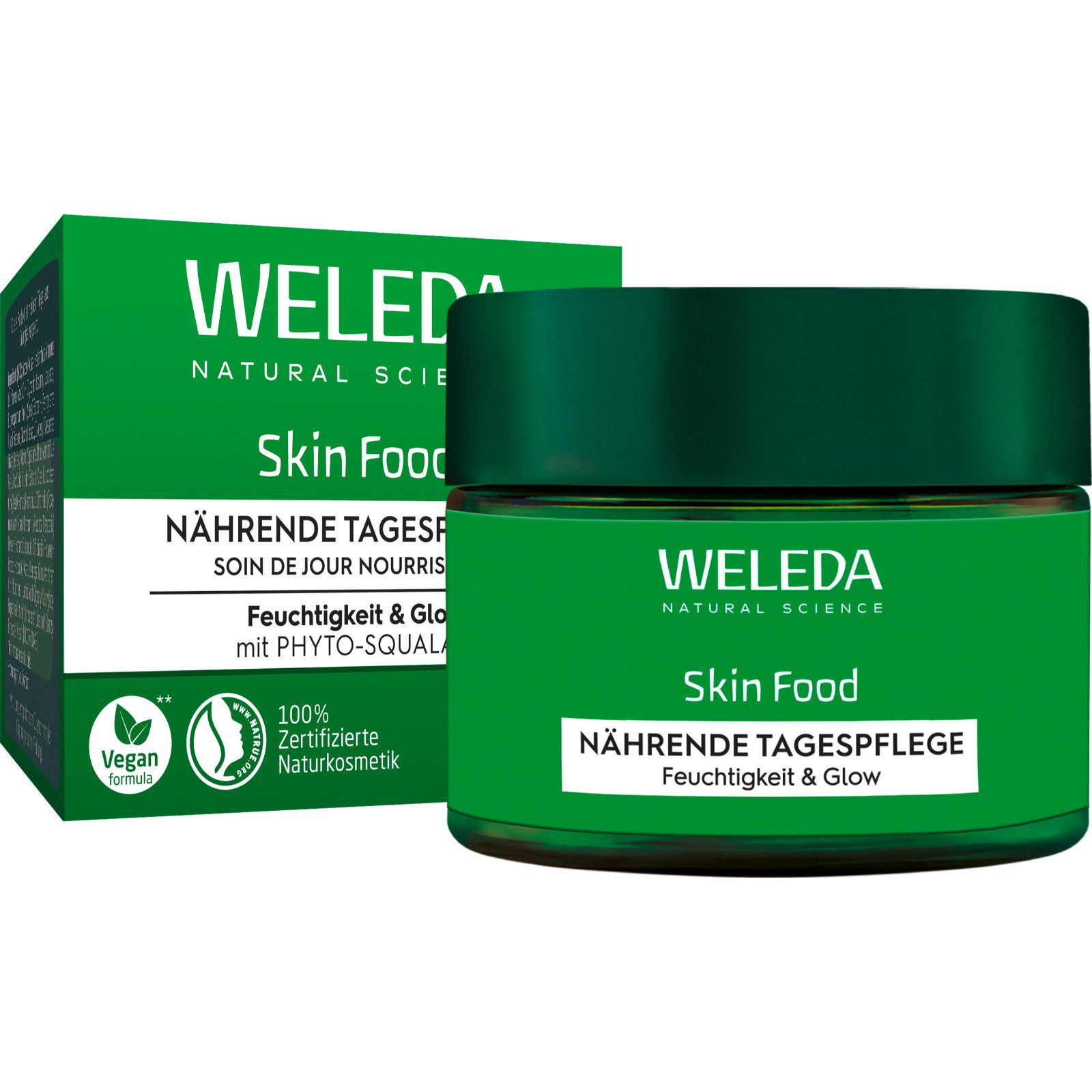 WELEDA Tagescreme Weleda Skin Food Nährende Tagespflege, für trockene Haut, spendet langanhaltende Feuchtigkeit & Glow