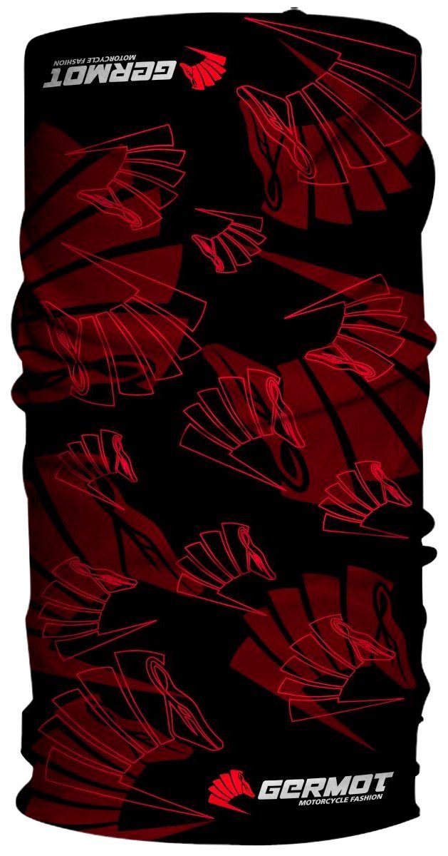 H.A.D. Originals schwarz-rot Armadillo Multifunktionstuch