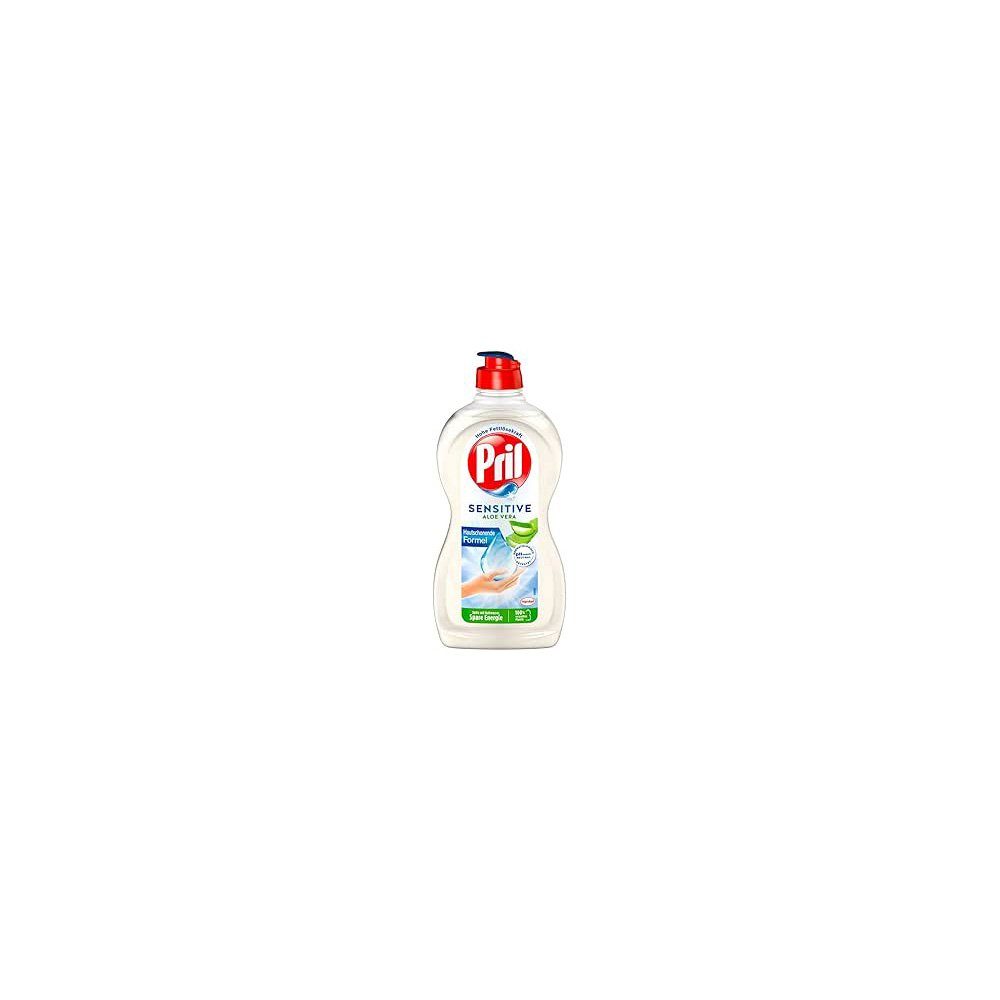 PRIL Sensitive Aloe Vera, Handgeschirrspülmittel mit hoher Fettlösekraft Geschirrspülmittel