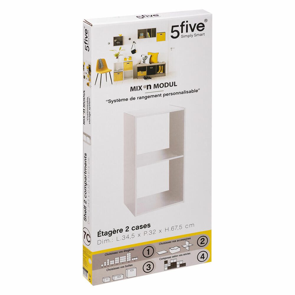 5five Simply Smart Regal Mix N Modul 2x1, modular kombinierbar
