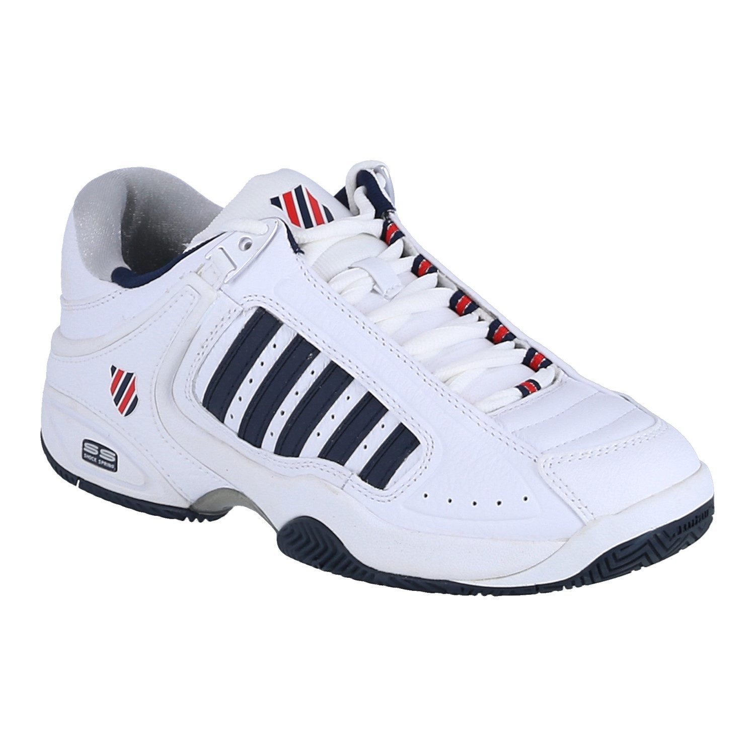 K-Swiss Performance Defier RS Allcourt (Stabil) weiss/blau Herren Tennisschuh