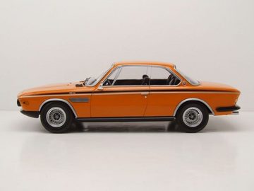 Minichamps Modellauto BMW 3,0 CSL 1971 orange Modellauto 1:18 Minichamps, Maßstab 1:18