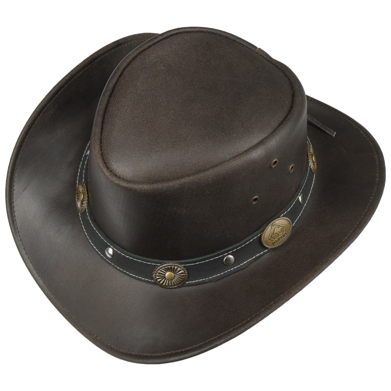 Scippis Cowboyhut (1-St) Outdoorhut mit Lederband