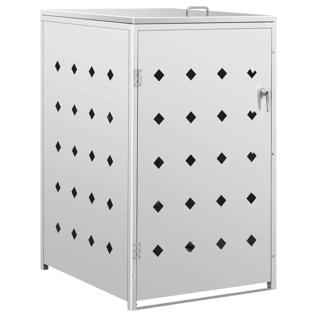 vidaXL Mülltonnenbox 1 Tonne - 69 x 77,5 x 115 cm Mülltonnenverkleidung Mülltonnenbox absc
