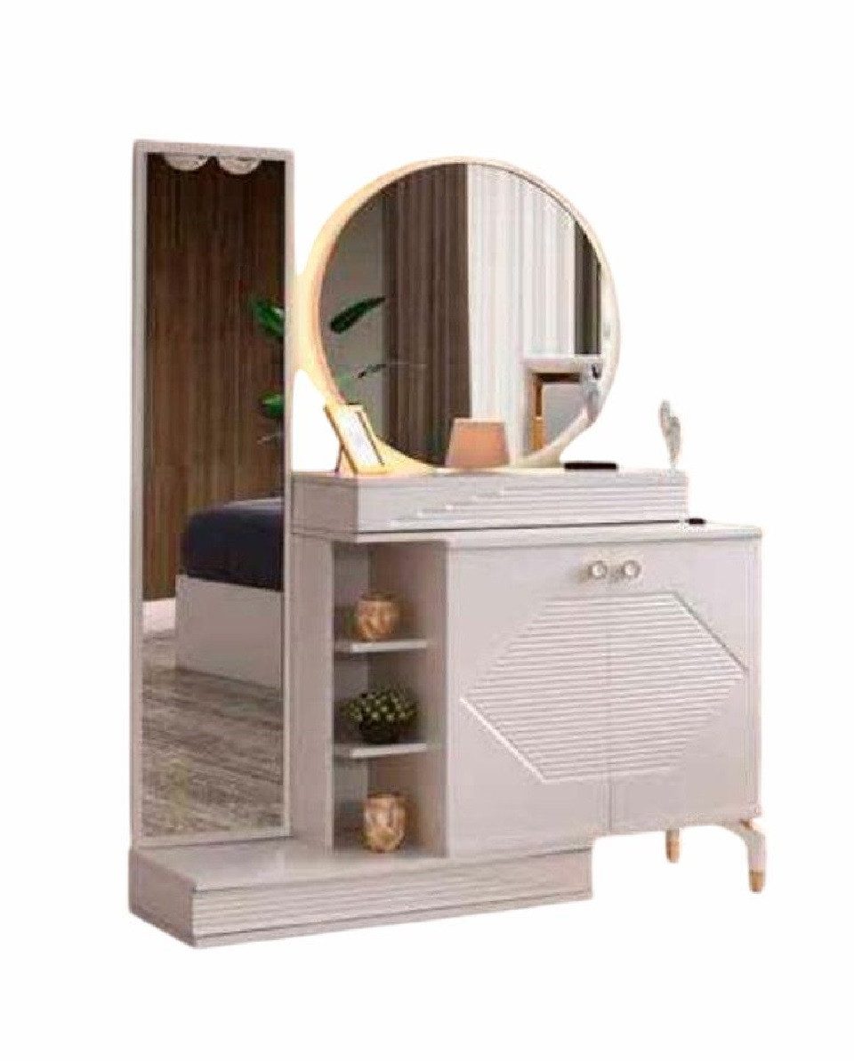 Schminktisch Make-up-Tisch mit Spiegel in rechteckigem modernem Design