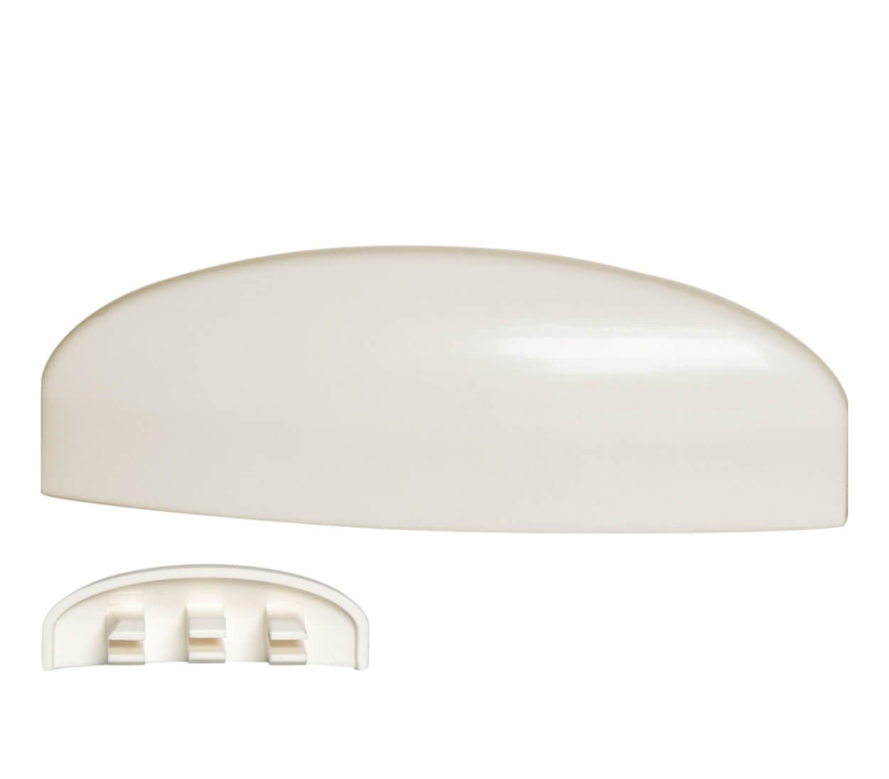 BAUHELD Abdeckkappe Wasserschlitzkappen, (25-30 & 30-35mm [Made in Germany], Wasserkappen aus ASA Kunststoff), Schmutzunempfindlich, In 6 verschiedenen Цвета(ов)