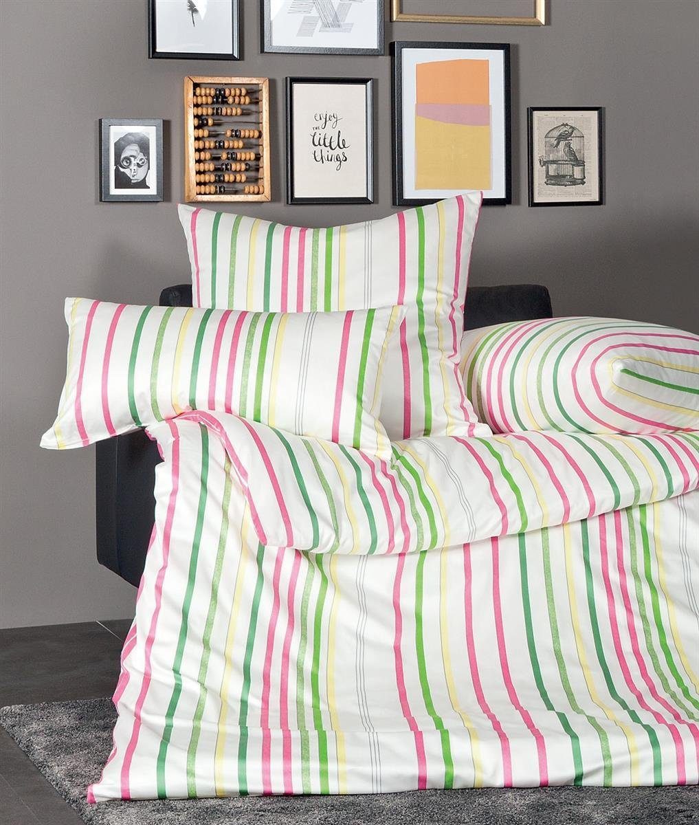 Janine Bettwäsche Janine Messina Mako-Satin Bettwäsche günstig online kaufen